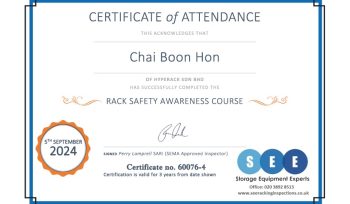 UK Safety Awareness Certificate 2024