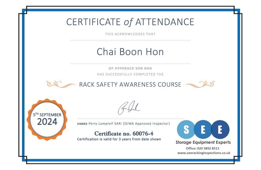 UK Safety Awareness Certificate 2024